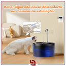 AquaFlow – Fonte Bebedouro Automática 3,2L para Gatos e Cães, Filtragem Avançada e Água Sempre Fresca