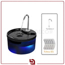 AquaFlow – Fonte Bebedouro Automática 3,2L para Gatos e Cães, Filtragem Avançada e Água Sempre Fresca