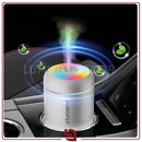 AuraMist – Mini Umidificador USB Aromático com Luz LED para Ambientes, Purificador e Aromaterapia