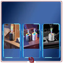 AuraMist – Mini Umidificador USB Aromático com Luz LED para Ambientes, Purificador e Aromaterapia