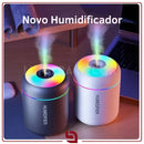 AuraMist – Mini Umidificador USB Aromático com Luz LED para Ambientes, Purificador e Aromaterapia