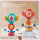 BabyWings Spinner – Brinquedo Sensorial de Ventosa e Girador para Bebês