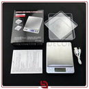 Balança Digital USB 1kg – Alta Precisão 0,01g com LCD