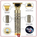 BarberMax Pro – Máquina de Cortar Cabelo e Acabamento Profissional Recarregável