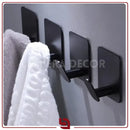 BlackMirror Hook – Gancho Adesivo de Parede em Aço Inox para Banheiro, Cozinha e Quarto