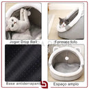 CatHome Caverna – Cama Toca de Gato Dobrável e Lavável