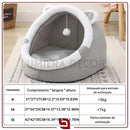 CatHome Caverna – Cama Toca de Gato Dobrável e Lavável