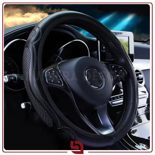 FlexiGrip Lux – Capa Universal para Volante em Couro Sintético Antiderrapante