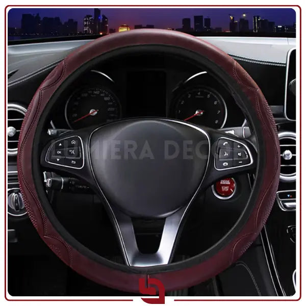 FlexiGrip Lux – Capa Universal para Volante em Couro Sintético Antiderrapante