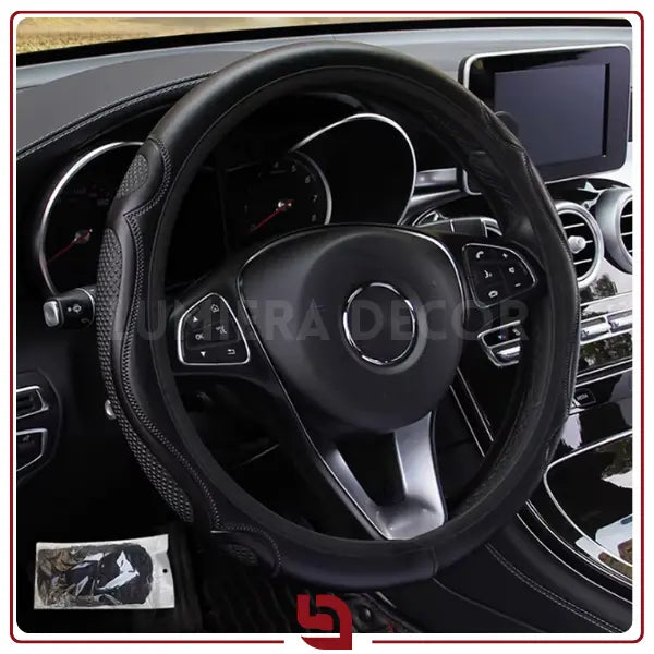 FlexiGrip Lux – Capa Universal para Volante em Couro Sintético Antiderrapante