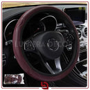 FlexiGrip Lux – Capa Universal para Volante em Couro Sintético Antiderrapante