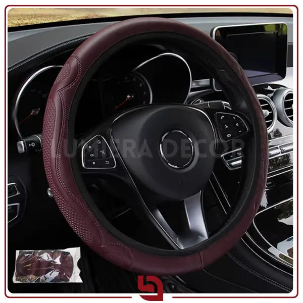 FlexiGrip Lux – Capa Universal para Volante em Couro Sintético Antiderrapante