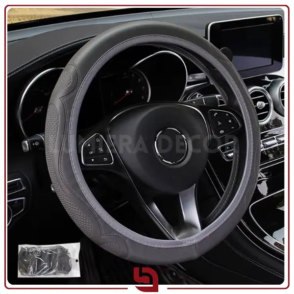 FlexiGrip Lux – Capa Universal para Volante em Couro Sintético Antiderrapante