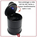 GlowAsh Car – Cinzeiro Premium Iluminado para Veículos