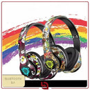 GraffitiSound – Headphone Bluetooth Estampado, Esportivo e Iluminado