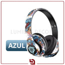 GraffitiSound – Headphone Bluetooth Estampado, Esportivo e Iluminado