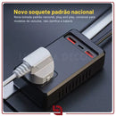 Inversor Automotivo 150W – Conversor Universal 12V/24V para 110V/220V com USB