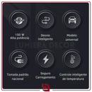Inversor Automotivo 150W – Conversor Universal 12V/24V para 110V/220V com USB