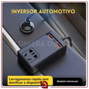Inversor Automotivo 150W – Conversor Universal 12V/24V para 110V/220V com USB