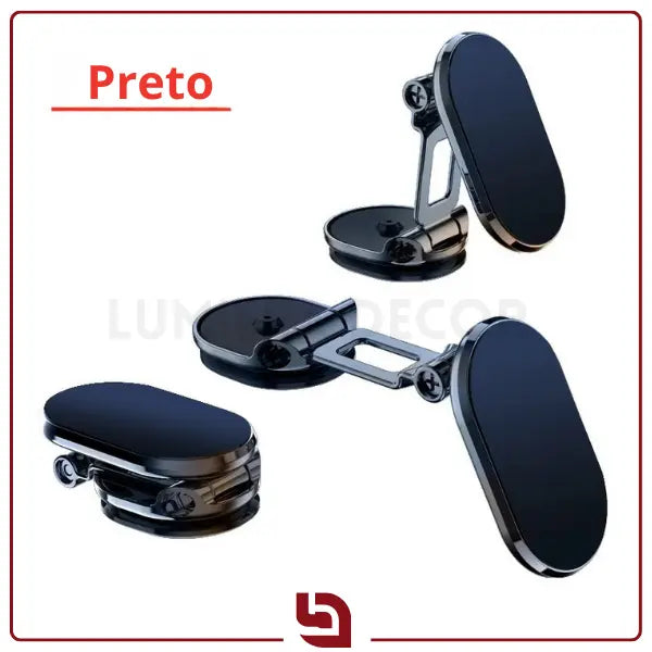 Magnet360 Pro – Suporte Magnético Dobrável Universal 1080° para Carro