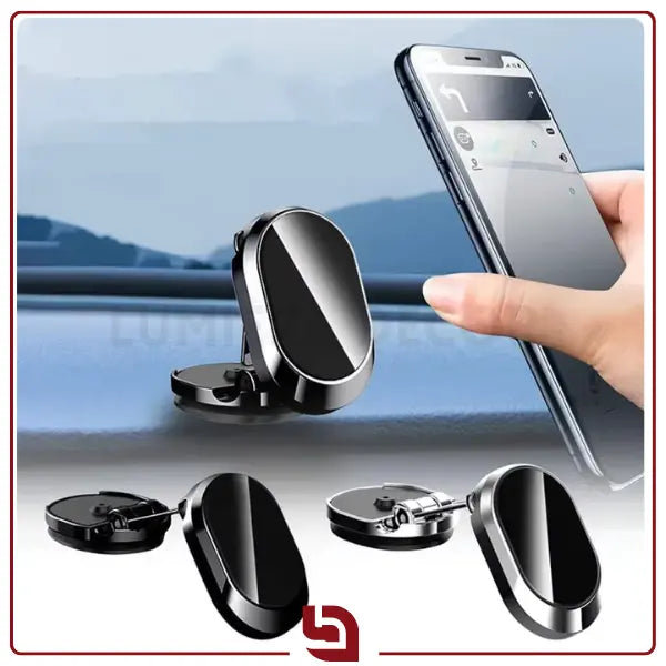 Magnet360 Pro – Suporte Magnético Dobrável Universal 1080° para Carro