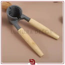 NutriCrack – Quebra-Nozes de Alumínio com Cabo de Madeira