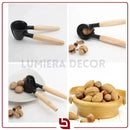 NutriCrack – Quebra-Nozes de Alumínio com Cabo de Madeira