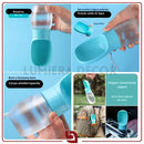 PetBottle Portátil – Garrafa e Tigela de Água para Pets 300ml/500ml