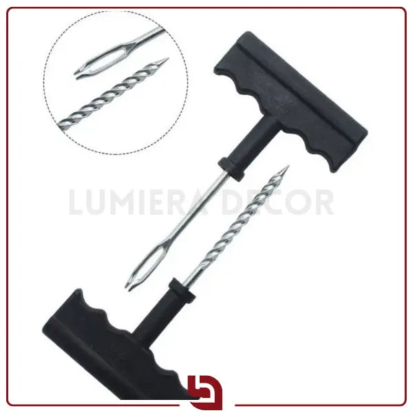 PlugFix – Kit Reparo Rápido para Pneus de Carro e Moto 