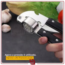 PressMax – Espremedor de Alho Manual em Aço Inox, Resistência e Praticidade para Sua Cozinha