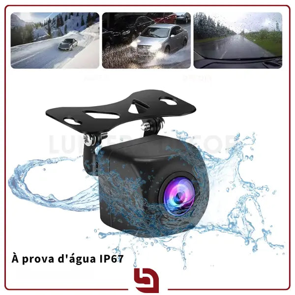 RearSafe ESSGOO – Câmera de Ré Universal 720p à Prova d’Água com Visão Noturna