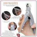 SafeClip – Cortador de Unhas com LED para Pets, Tesoura de Garra com Iluminação de Precisão