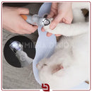 SafeClip – Cortador de Unhas com LED para Pets, Tesoura de Garra com Iluminação de Precisão
