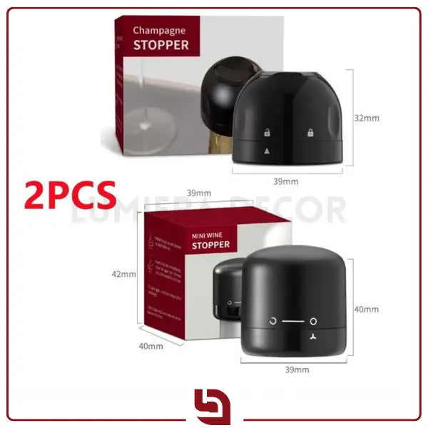 SealWine – Tampa Vedadora Premium para Vinho e Espumante a Vácuo