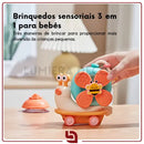 SnailBee Spinner – Brinquedo Sensorial de Ventosa Caracol para Bebês