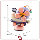 SnailBee Spinner – Brinquedo Sensorial de Ventosa Caracol para Bebês