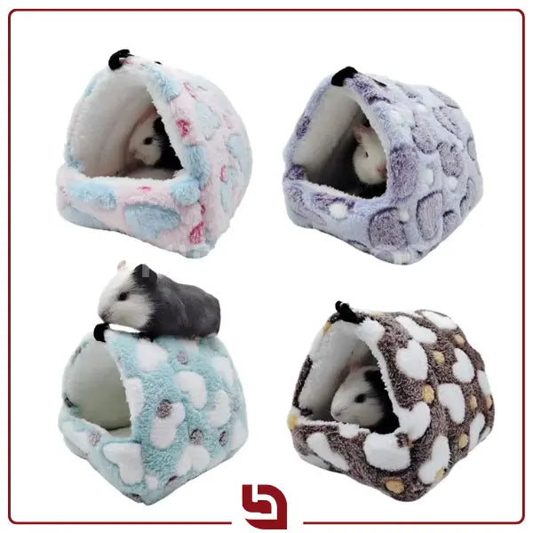 SoftNest – Cama Ninho Pendurada para Hamster, Esquilo, Porquinho, Pássaros e Pequenos Animais