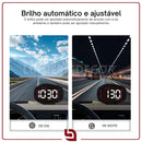 SpeedView HUD – Velocímetro Digital Automotivo com GPS e Display Heads Up