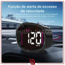 SpeedView HUD – Velocímetro Digital Automotivo com GPS e Display Heads Up