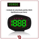 SpeedView HUD – Velocímetro Digital Automotivo com GPS e Display Heads Up