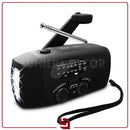 StormRadio 3-em-1 – Rádio de Emergência Solar, Lanterna LED e Power Bank