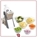 VeggieMax Fatiador – Cortador 5 em 1 para Legumes e Verduras com Lâminas Inox