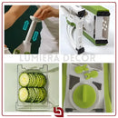 VeggieMax Fatiador – Cortador 5 em 1 para Legumes e Verduras com Lâminas Inox