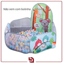ZooFun Play – Cercadinho Playground Dobrável com Piscina de Bolinhas